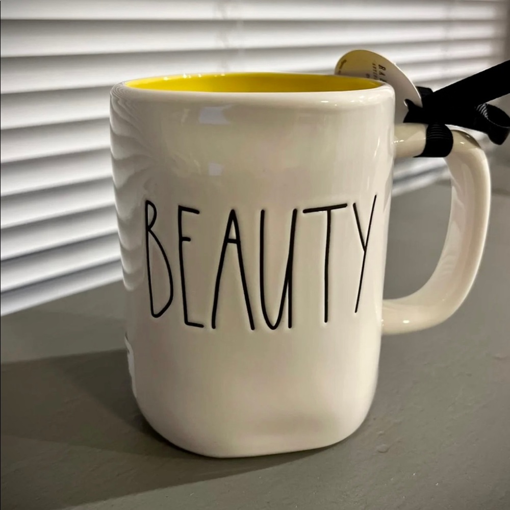 Rae Dunn Beauty and the Beast Mug